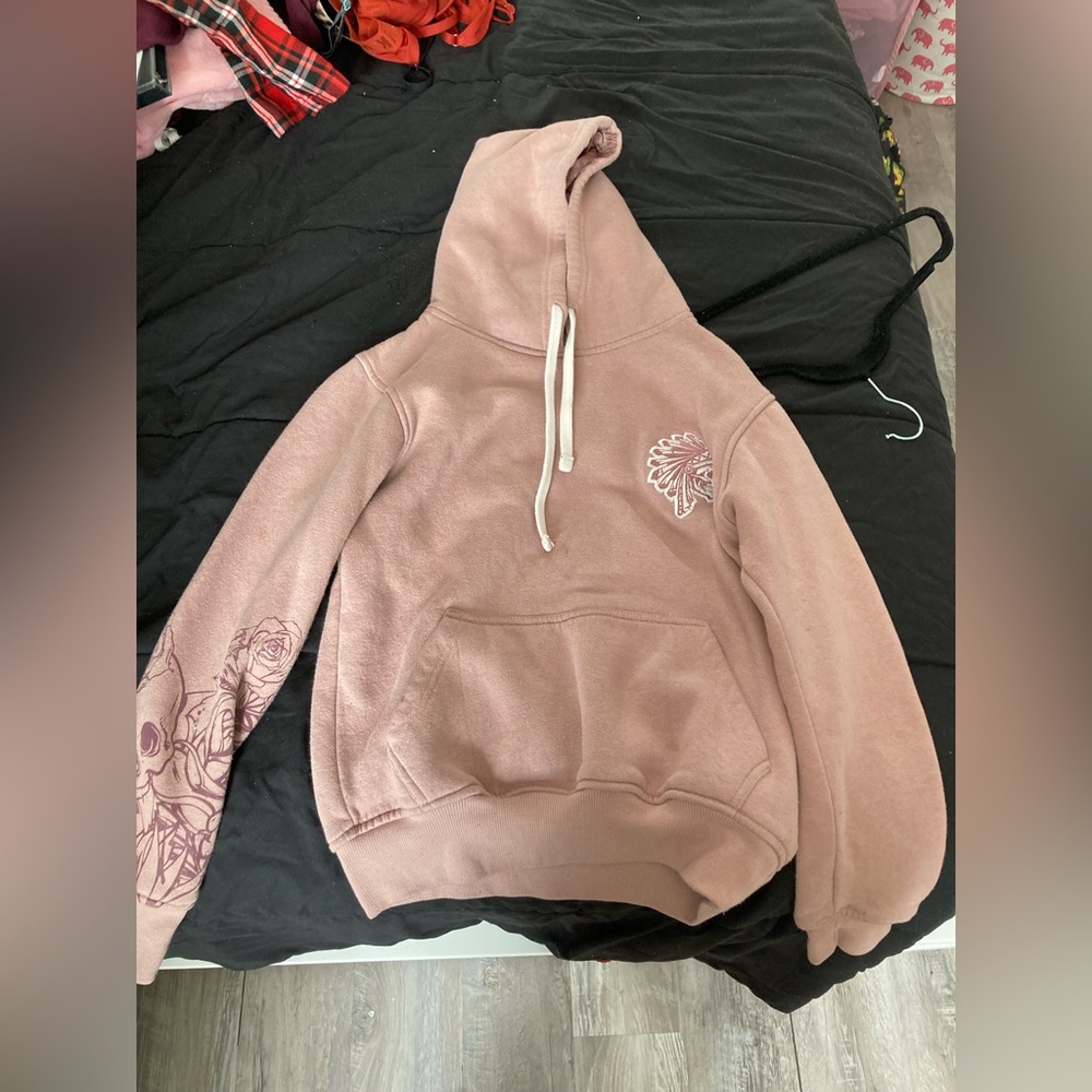 pink SAVS hoodie